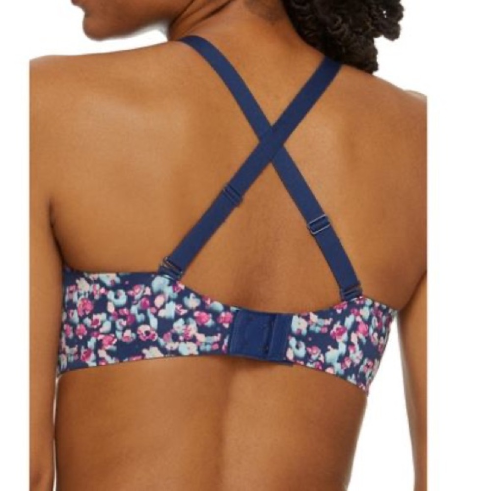 SALE NWT Fabulous Fit T-Shirt Bra in Navy Leopard - Picture 5 of 11